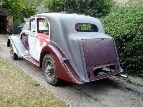 July 2015, 'A' posts fitted and doors re-hung