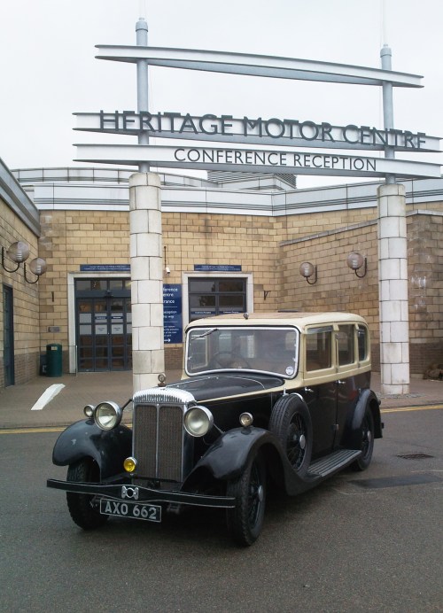 Gaydon 2013, first proper journey 170 miles without incident.
