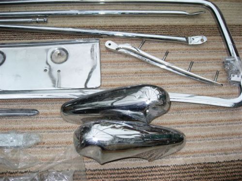 All of the chrome has either been replated or is in excellent original condition.